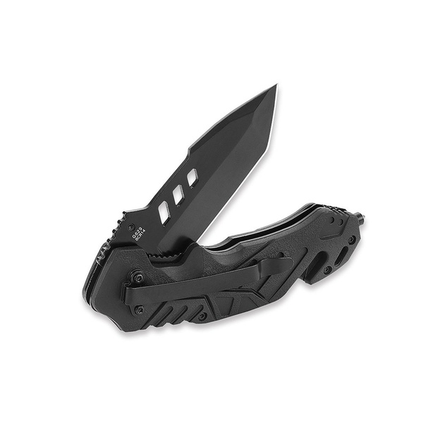 Нож складной Ganzo G629 черный/серый