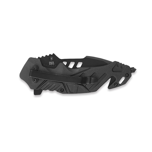 Нож складной Ganzo G629 черный/серый