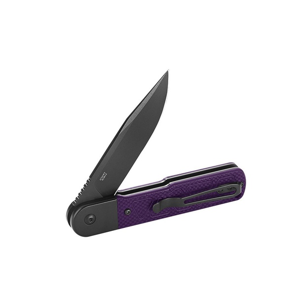 Нож Ganzo G767PT (сталь 9CR14 PVD) фиолетовый