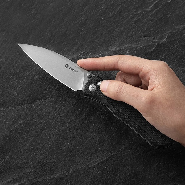 Нож складной Ganzo G771 чёрный