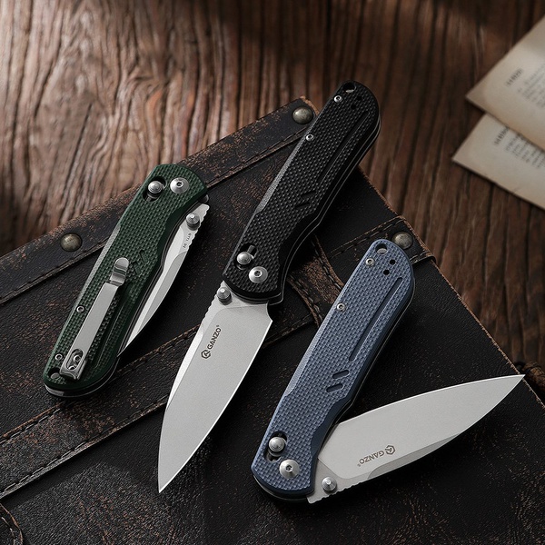 Нож складной Ganzo G771 чёрный