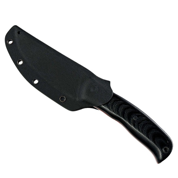 Нож складной Vostron Onega (с ножнами) чёрный, сталь VG10