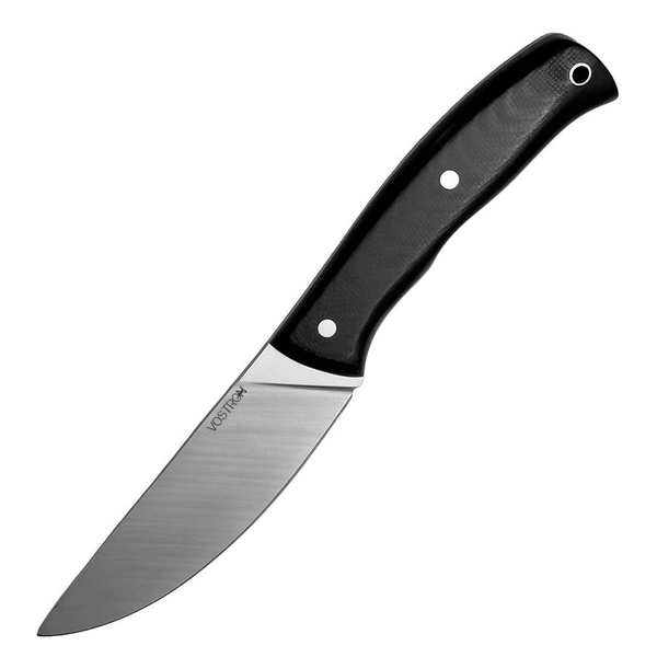 Нож складной Vostron Onega (с ножнами) чёрный, сталь х12мф