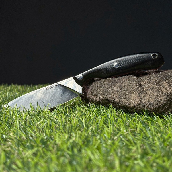 Нож складной Vostron Pika (с ножнами) чёрный, сталь VG10