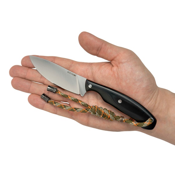 Нож складной Vostron Pika (с ножнами) чёрный, сталь VG10