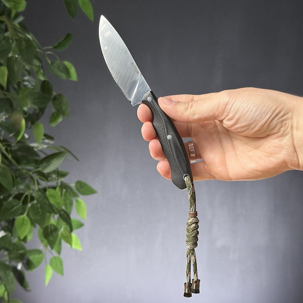 Нож складной Vostron Pika (с ножнами) чёрный, сталь VG10