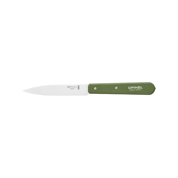 Нож столовый Opinel №112 (блистер) темно-зеленый