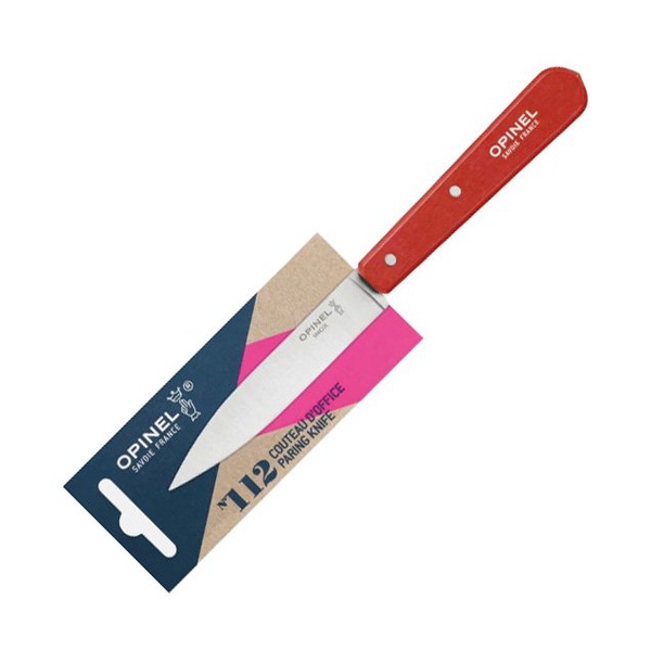 Нож столовый Opinel №112 (блистер) красный