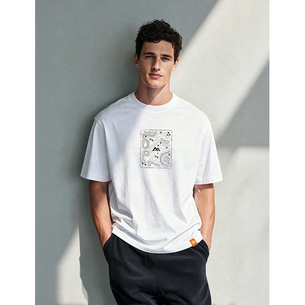 Футболка Alexika Координаты белый