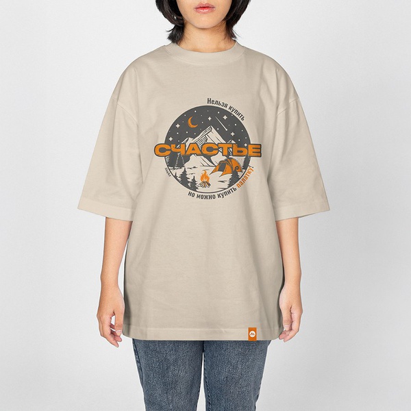 Футболка Alexika Счастье bronze