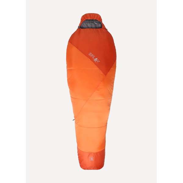 Спальный мешок Сплав Ambit 120 (+9°C) оранжевый/терракотовый, 220 см
