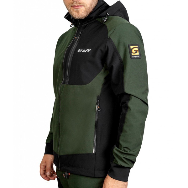 Костюм Graff 561-S/761-S софтшелл оливковый