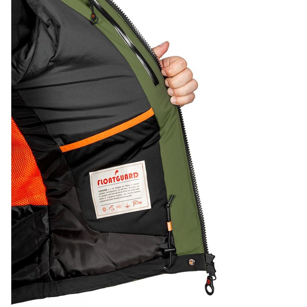 Костюм Graff 215-О-В-7/1 (поплавок -15) чёрно-оливковый