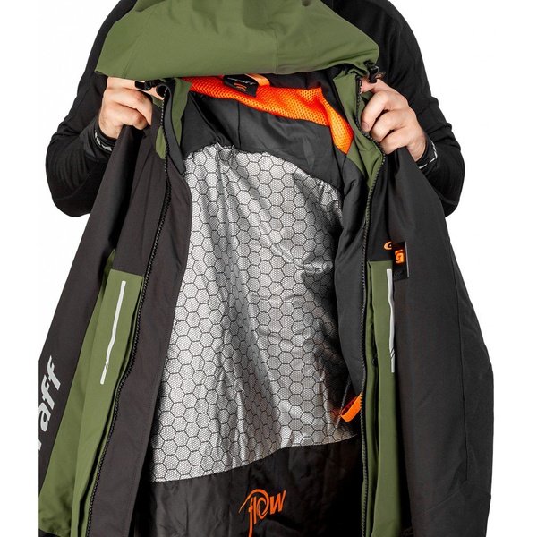 Костюм Graff 215-О-В-7/1 (поплавок -15) чёрно-оливковый