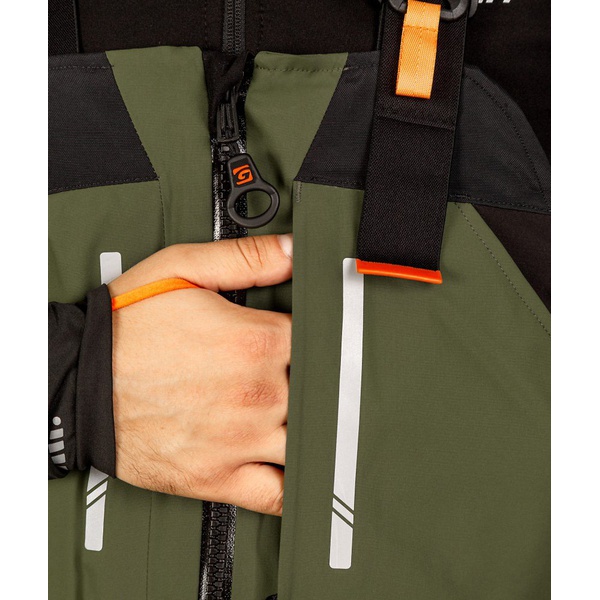 Костюм Graff 215-О-В-7/1 (поплавок -15) чёрно-оливковый