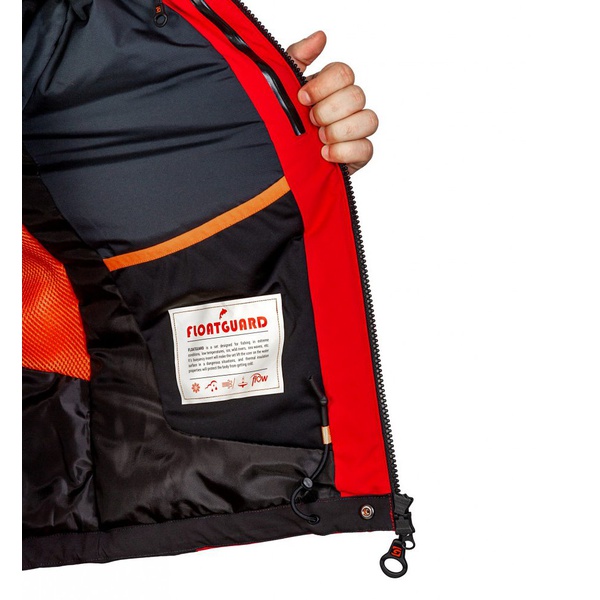 Костюм Graff 215-О-В-4 (поплавок -15) чёрно-красный