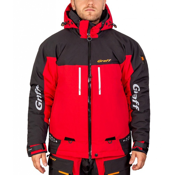 Костюм Graff 215-О-В-4 (поплавок -15) чёрно-красный