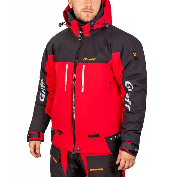 Костюм Graff 215-О-В-4 (поплавок -15) чёрно-красный