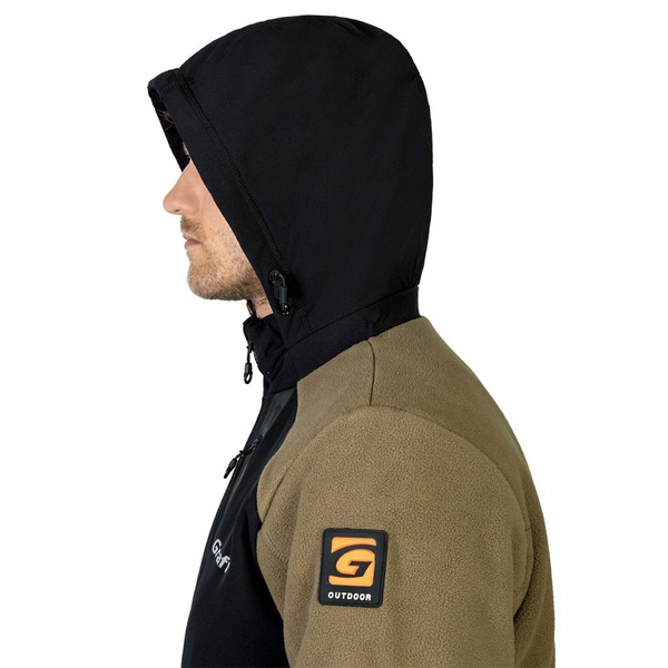 Куртка Graff 562-WS-13 (флисовая, водонепронецаемая) коричневый