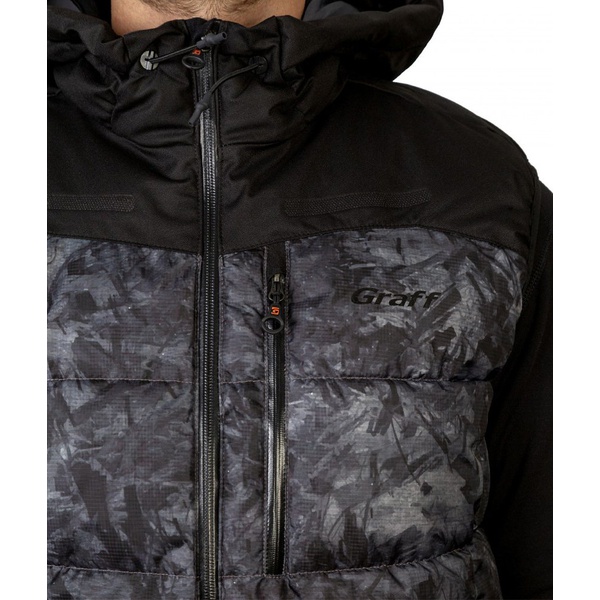 Жилет Graff 445-O-8 Primaloft карбон