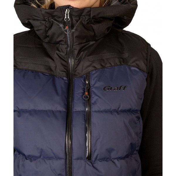 Жилет женский Graff 445-O-3-D Primaloft синий