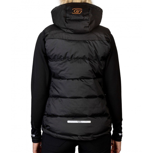 Жилет женский Graff 445-O-2-D Primaloft графит