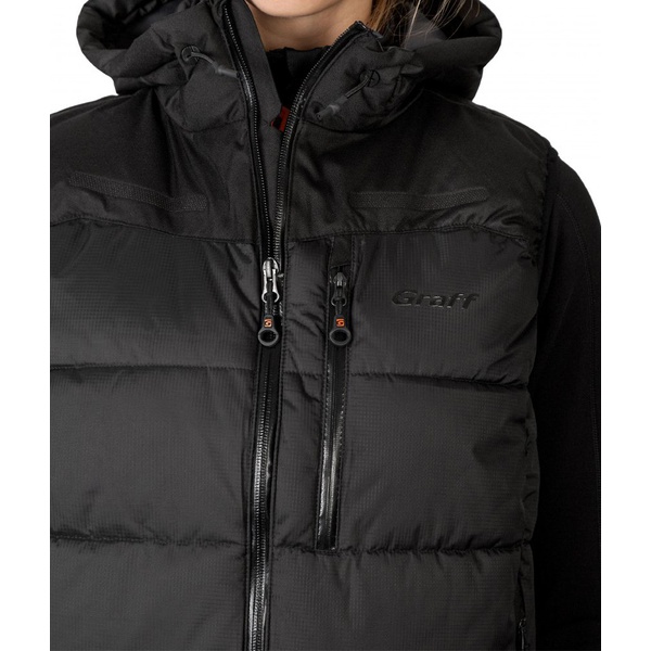 Жилет женский Graff 445-O-2-D Primaloft графит