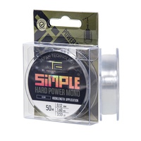 Леска Feeder Concept Simple Hard Power Mono Clear (50 м) Ø 0.12 мм