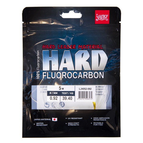 Леска Lucky John Fluorocarbon Hard Ø 0.92 мм / 5 м