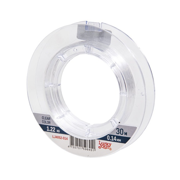 Леска Lucky John Fluorocarbon Hard Ø 0.14 мм / 30 м
