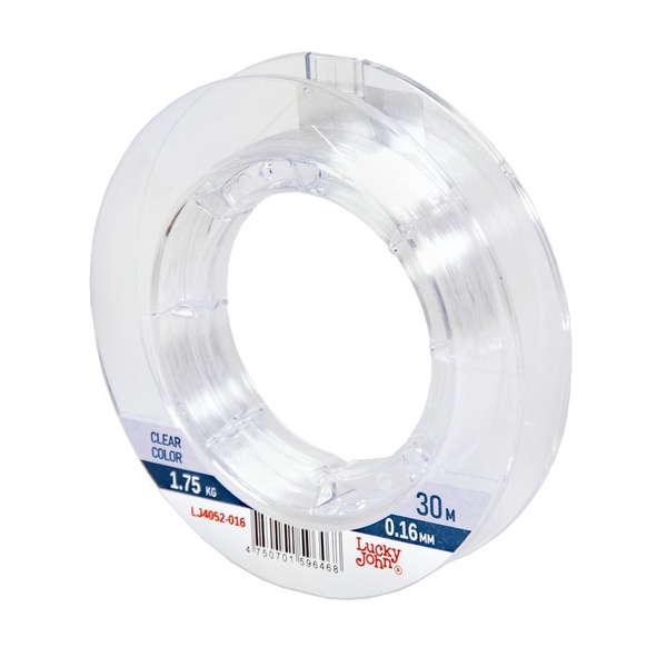 Леска Lucky John Fluorocarbon Hard Ø 0.16 мм / 30 м