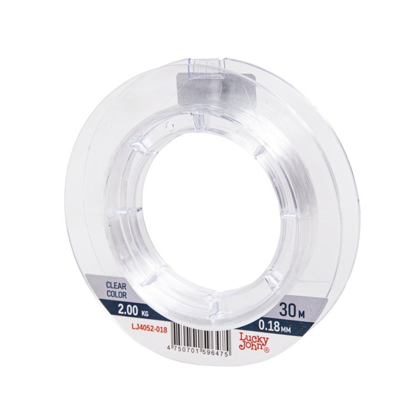 Леска Lucky John Fluorocarbon Hard Ø 0.18 мм / 30 м