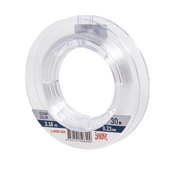 Леска Lucky John Fluorocarbon Hard Ø 0.23 мм / 30 м