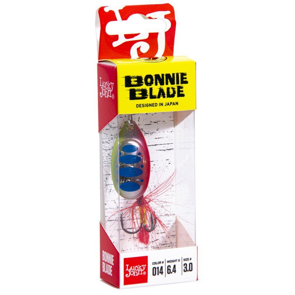 Блесна вращающаяся Lucky John Bonnie Blade № 3 (6,4 г) 014