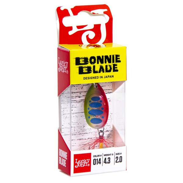 Блесна вращающаяся Lucky John Bonnie Blade № 2 (4,3 г) 014