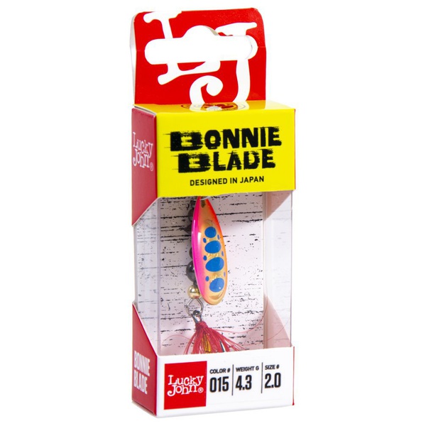 Блесна вращающаяся Lucky John Bonnie Blade № 2 (4,3 г) 015