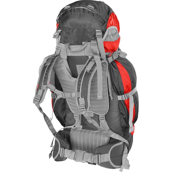 Рюкзак Nova Tour Альфа 85 V2 Серый/красный