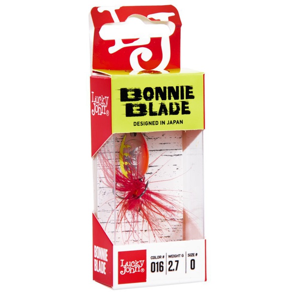 Блесна вращающаяся Lucky John Bonnie Blade № 0 (2.7 г) 016