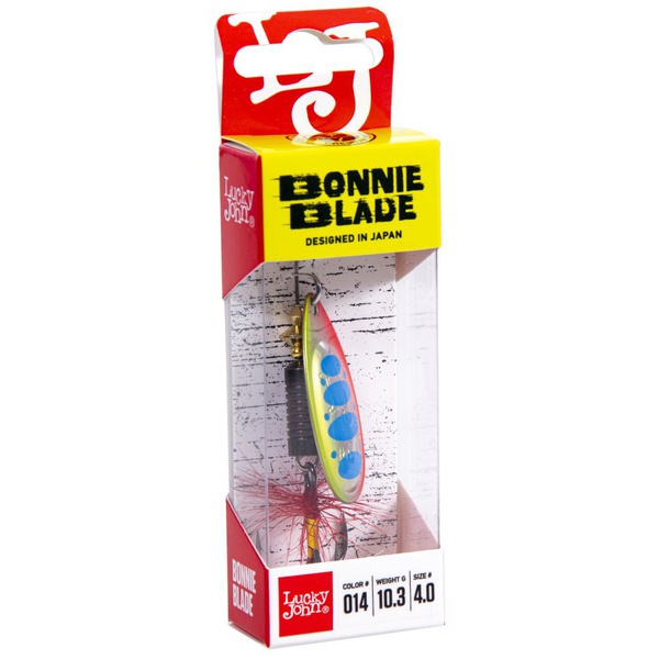 Блесна вращающаяся Lucky John Bonnie Blade № 4 (10,3 г) 014