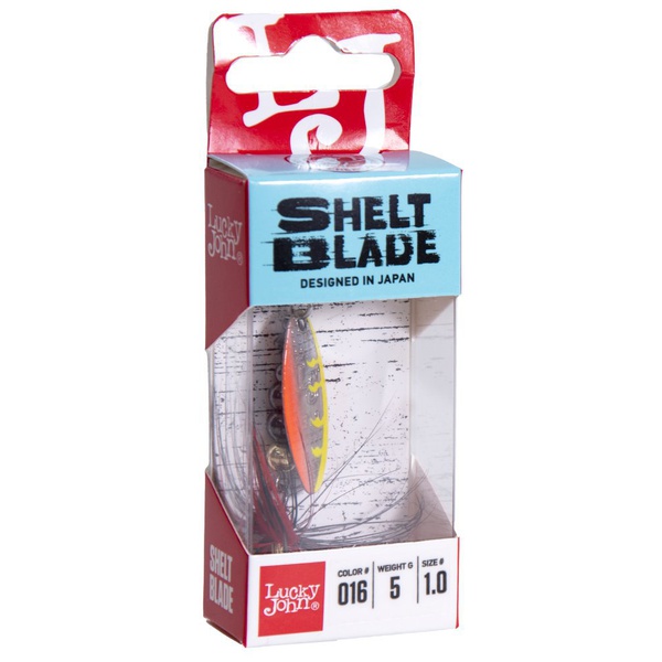 Блесна вращ. Lucky John Shelt Blade №1 016, 5г