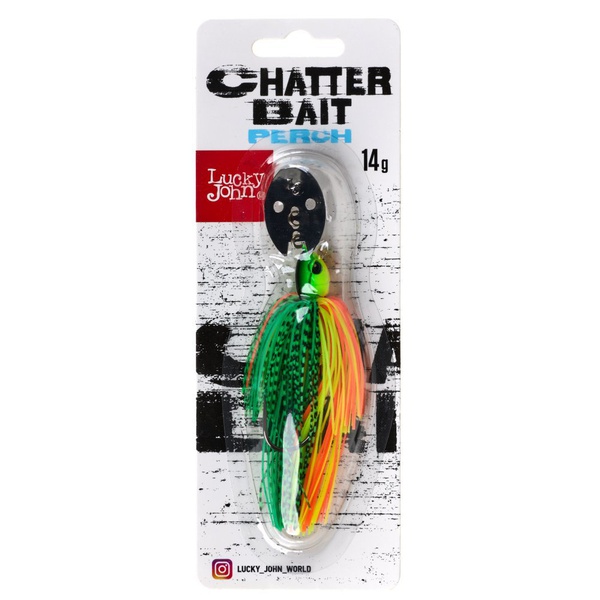 Чаттербейт Lucky John Chatterbait Perch 010, 22г