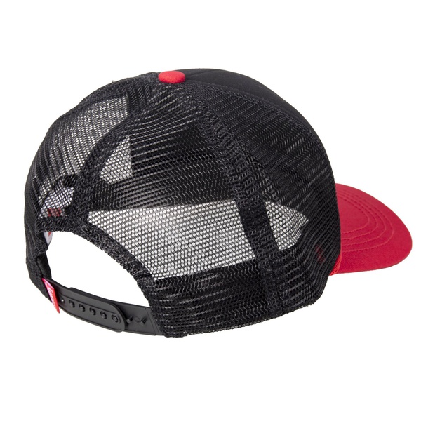 Бейсболка Lucky John BLM черный/красный