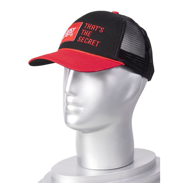 Бейсболка Lucky John BLM черный/красный