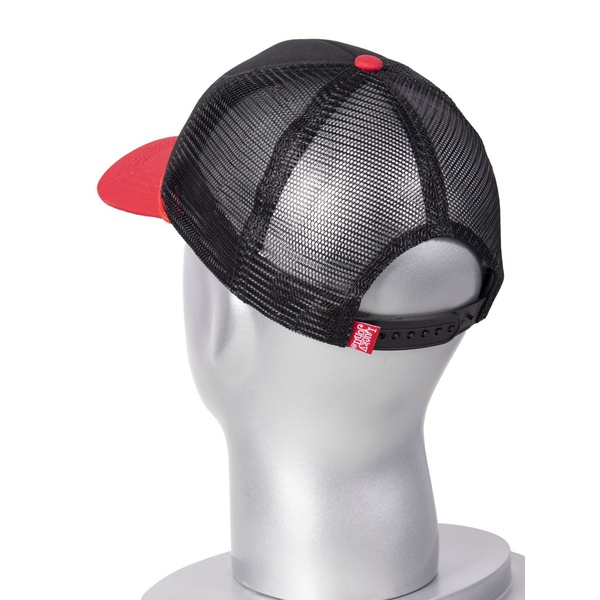 Бейсболка Lucky John BLM черный/красный