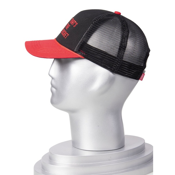 Бейсболка Lucky John BLM черный/красный