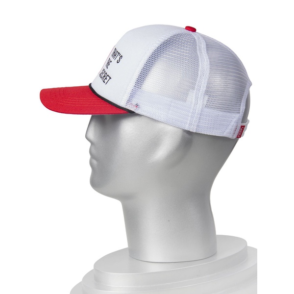 Бейсболка Lucky John WHM белый/красный