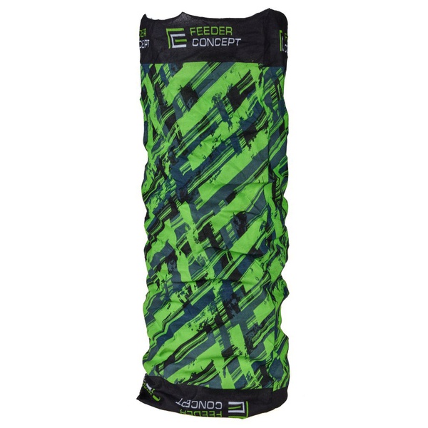 Шарф-бандана Feeder Concept Bandana (Coolmax) черный/зеленый