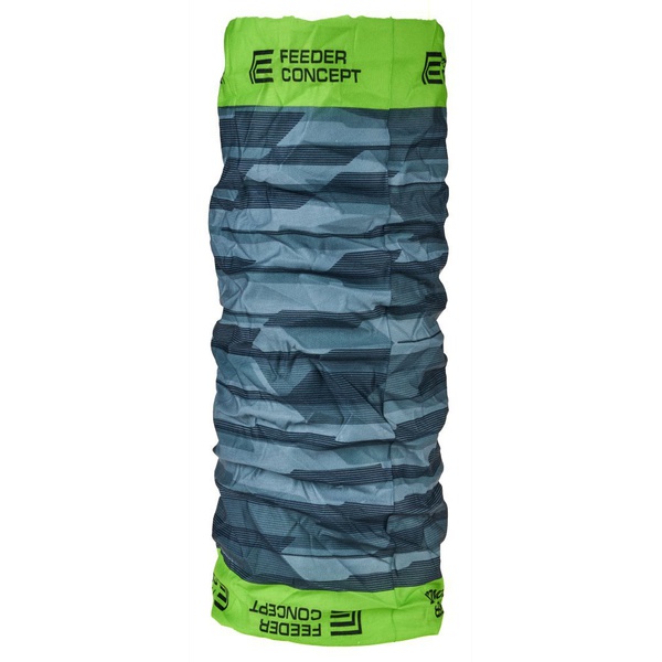 Шарф-бандана Feeder Concept Bandana (Coolmax) серый/зеленый