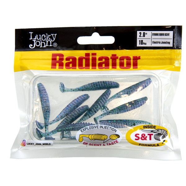 Виброхвост съедоб. искусст. LJ Pro Series Radiator 2.0" (10 шт/уп) Z13
