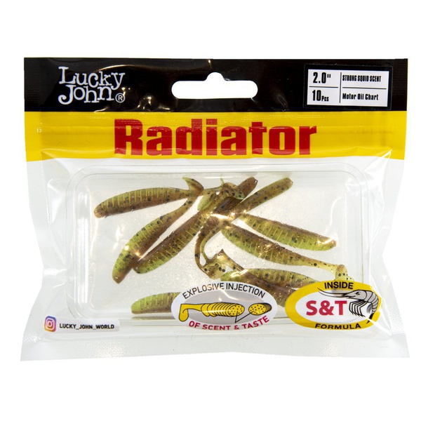 Виброхвост съедоб. искусст. LJ Pro Series Radiator 2.0" (10 шт/уп) Z15